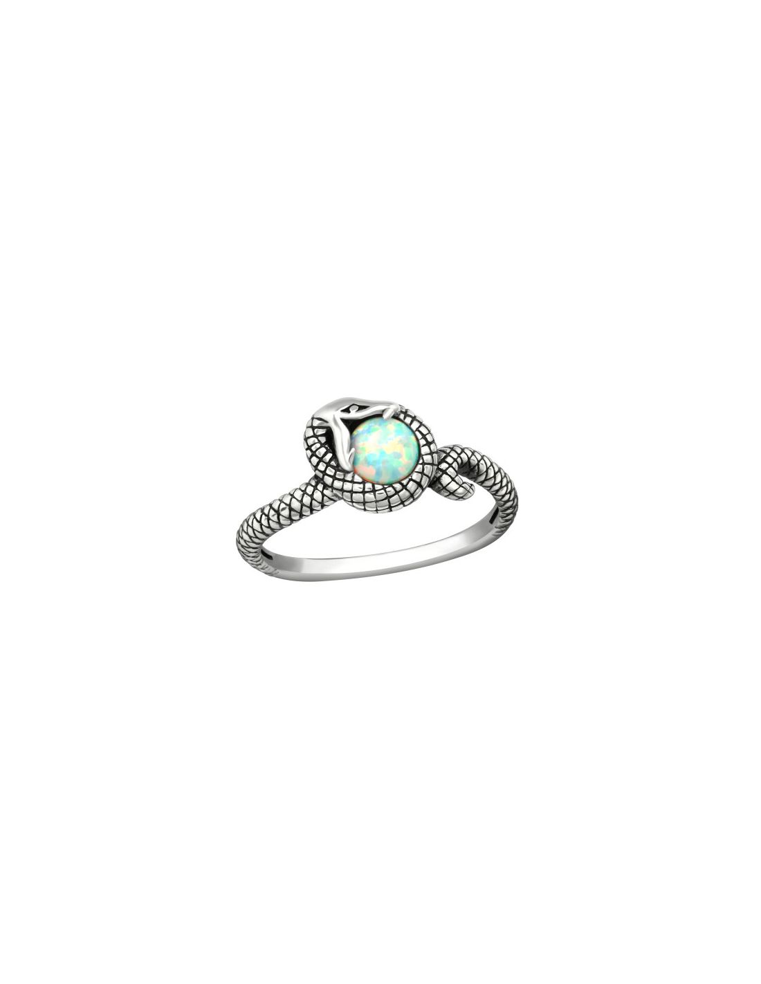 Anillo de plata 925 Snake Talla  8