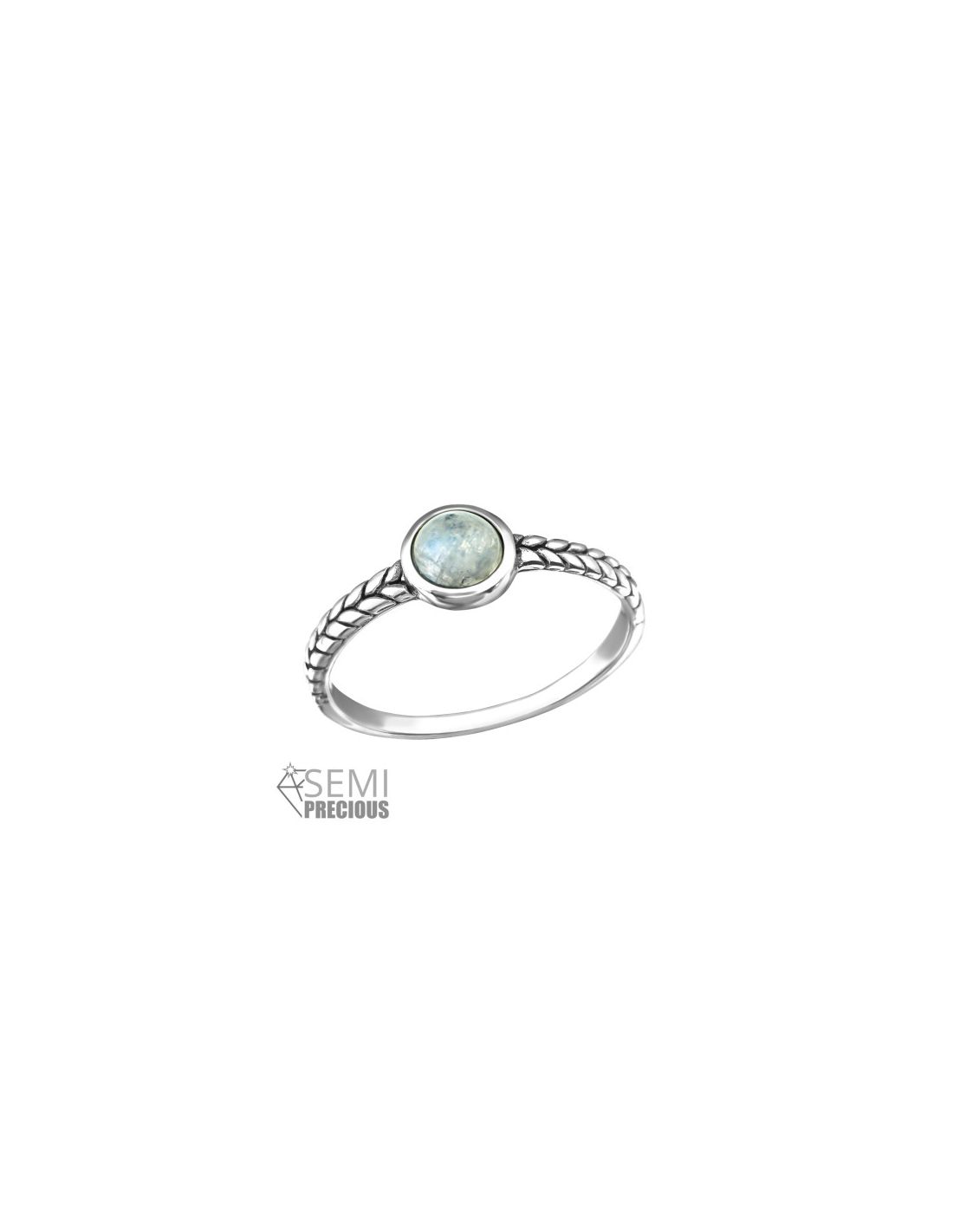 Anillo de plata 925 Oxidized Talla  7