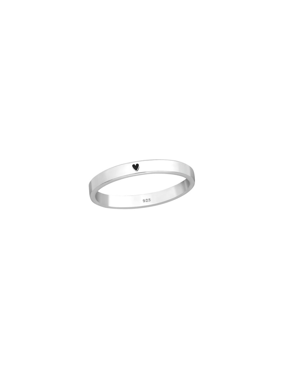 Anillo de plata 925 Heart Talla  7
