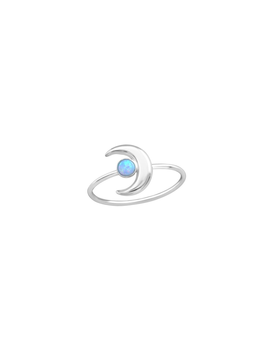 Anillo de plata 925 Moon Talla  7