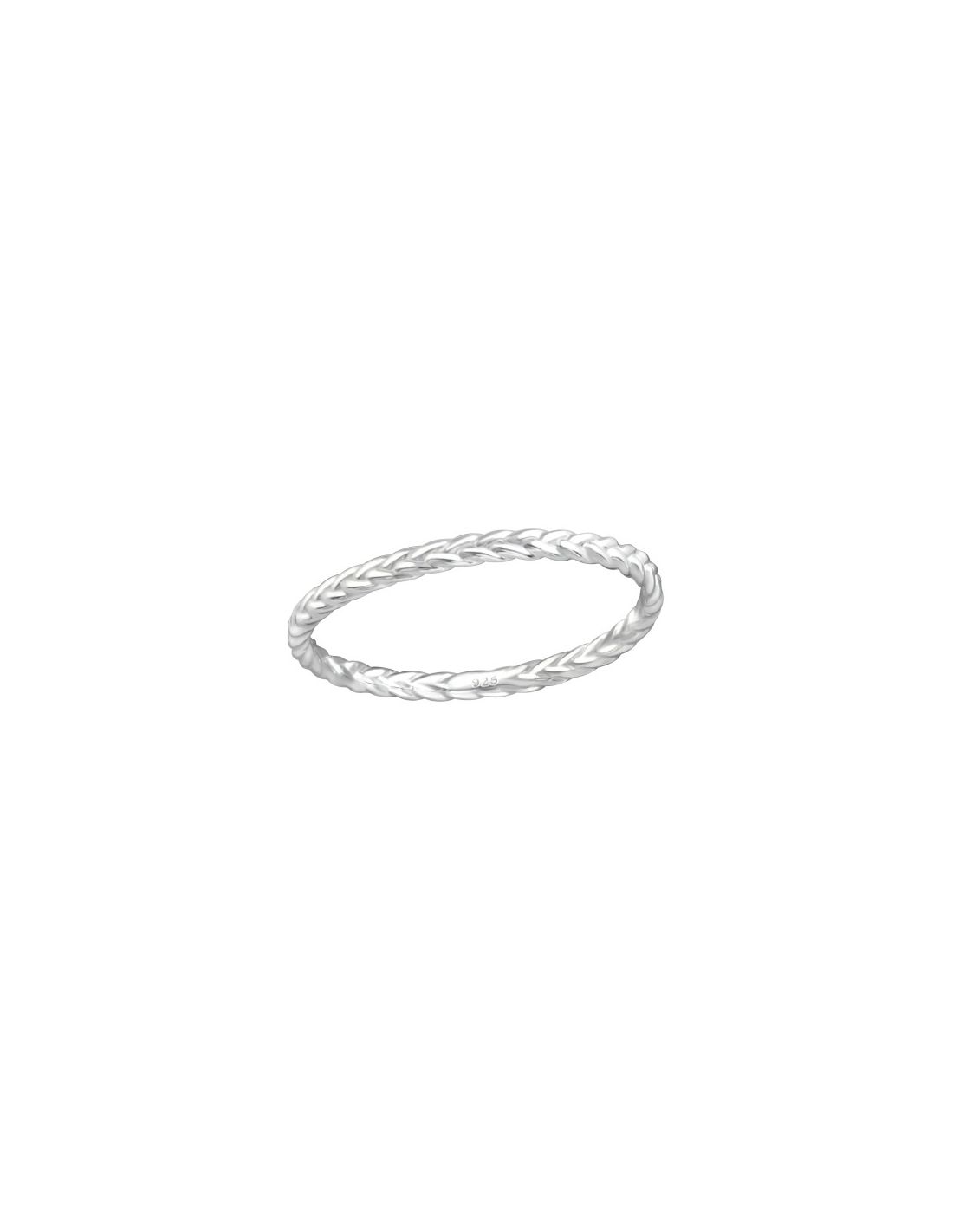 Anillo de plata 925 Braid Talla  6