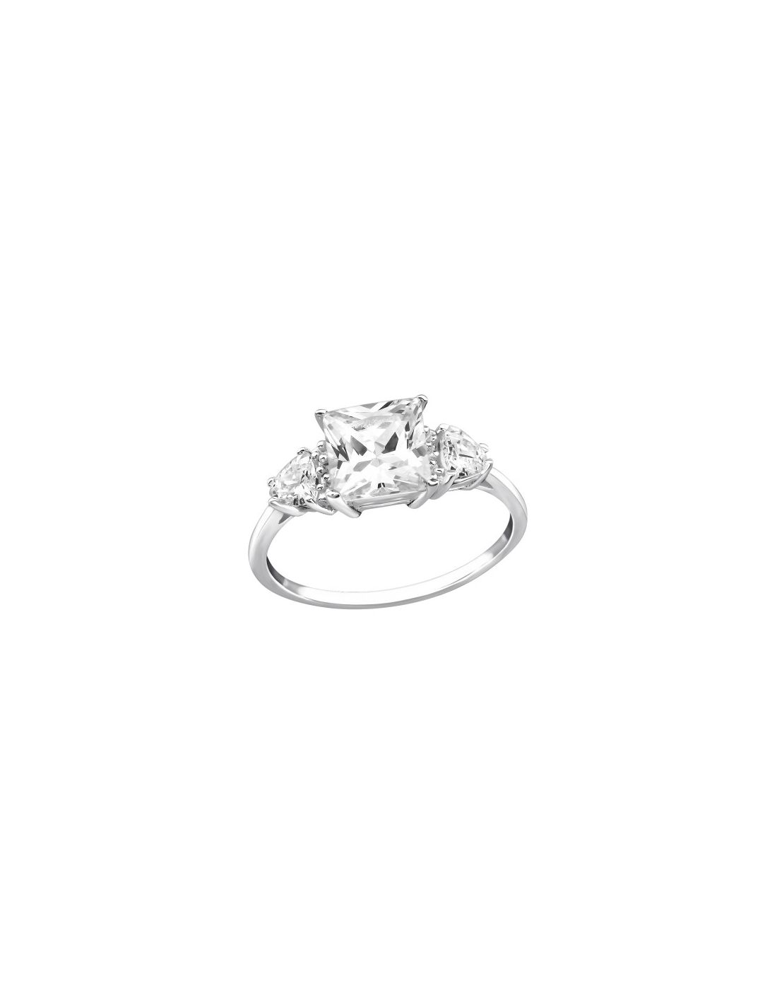 Anillo de plata 925 Solitaire Talla  7