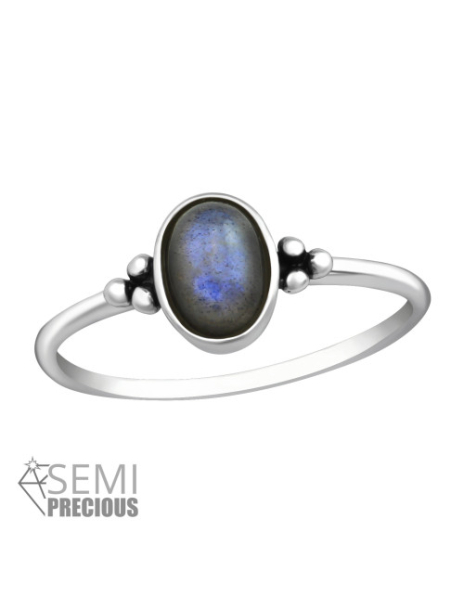 Anillo de plata 925 Oval...