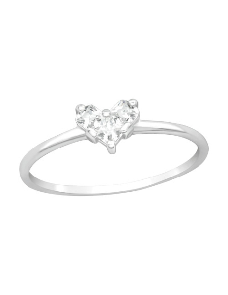 Anillo de plata 925 Heart...