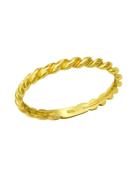 Anillo de plata 925 Rope...