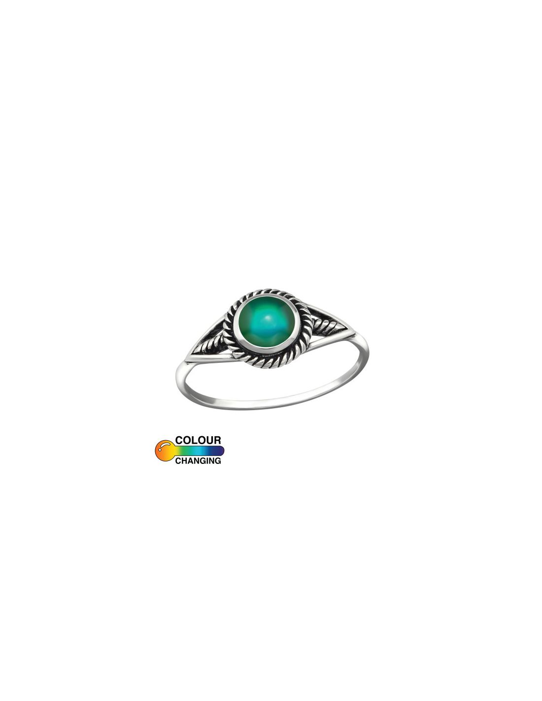 Anillo de plata 925 Oxidized Talla  8