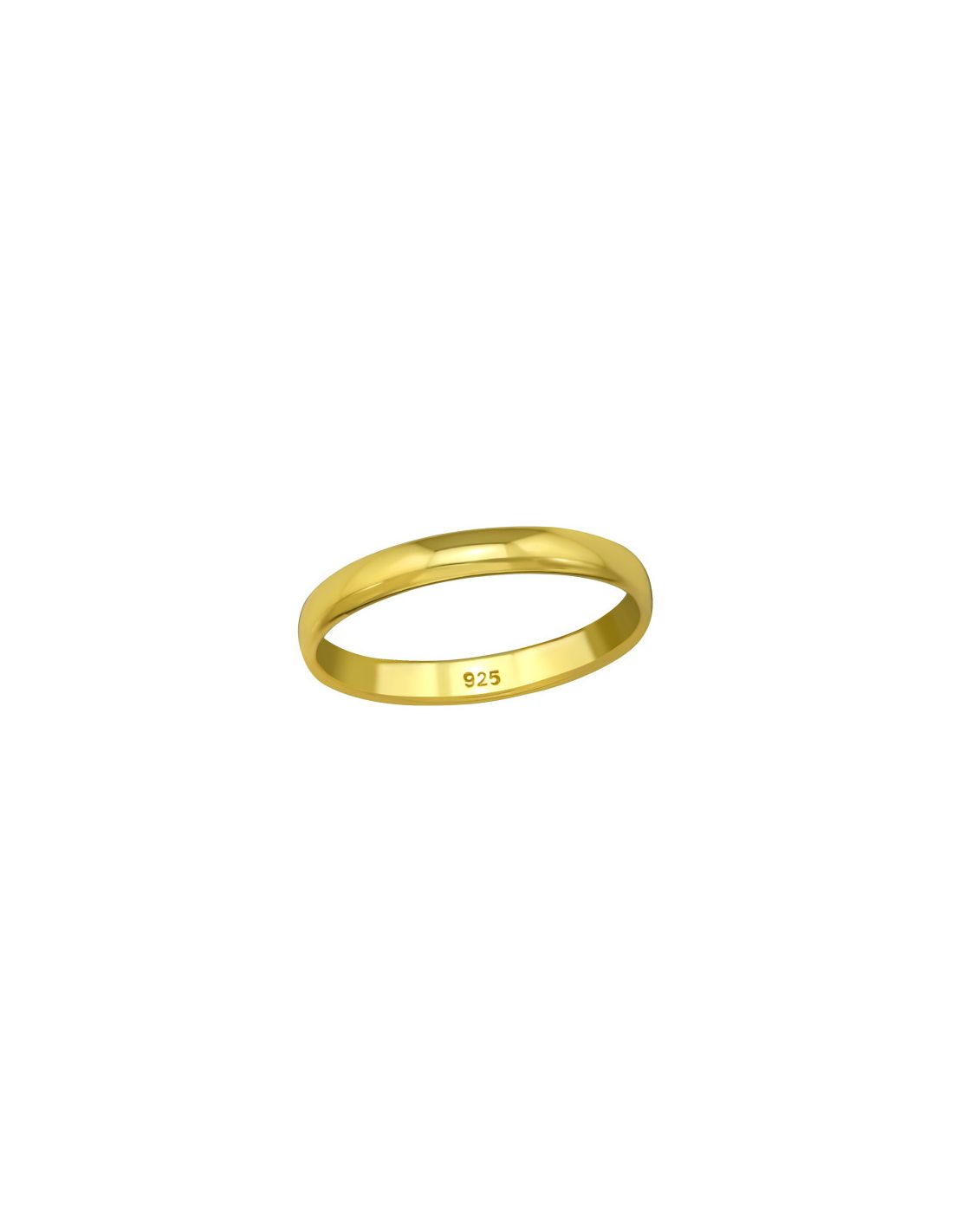 Anillo de plata 925 Band Talla  6