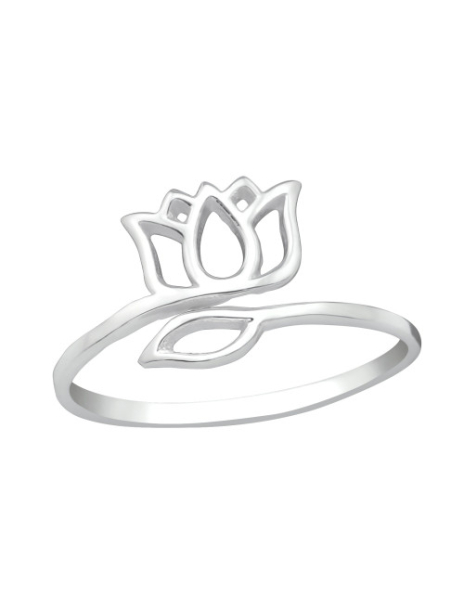 Anillo de plata 925 Tulip...