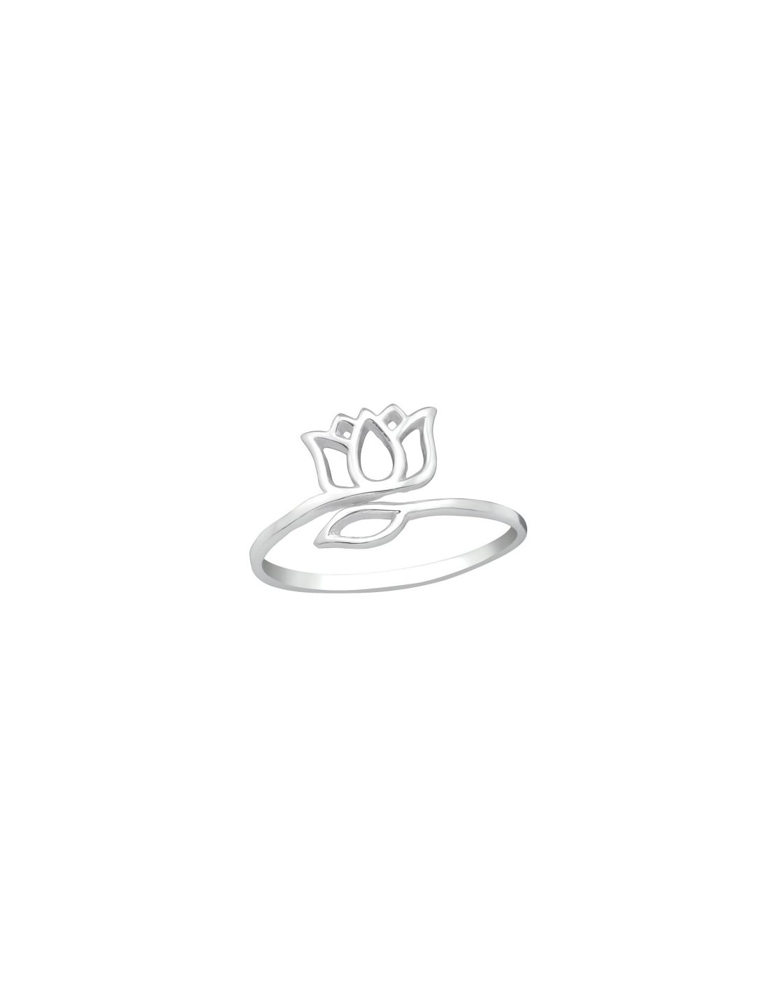 Anillo de plata 925 Tulip Talla  8