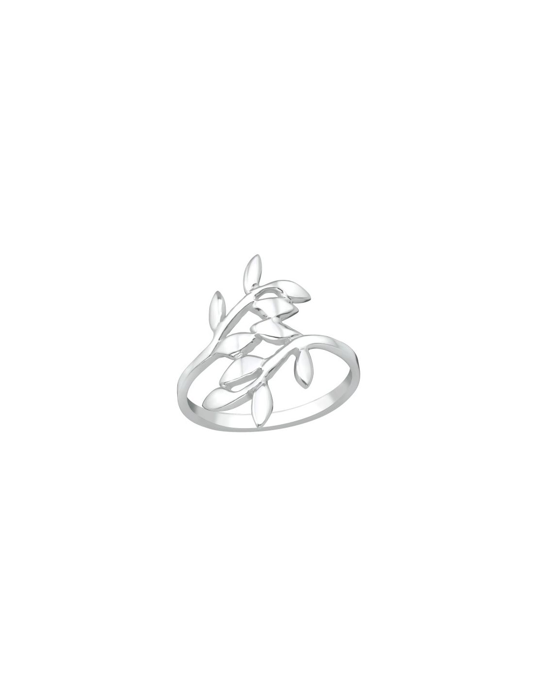 Anillo de plata 925 Olive Leaf Talla  6