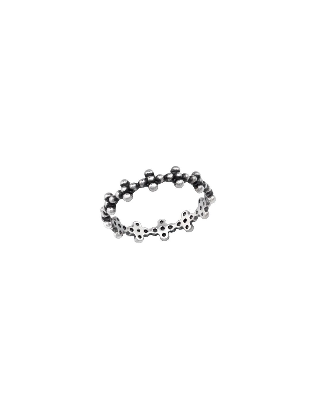 Anillo de plata 925 Flower Talla  6