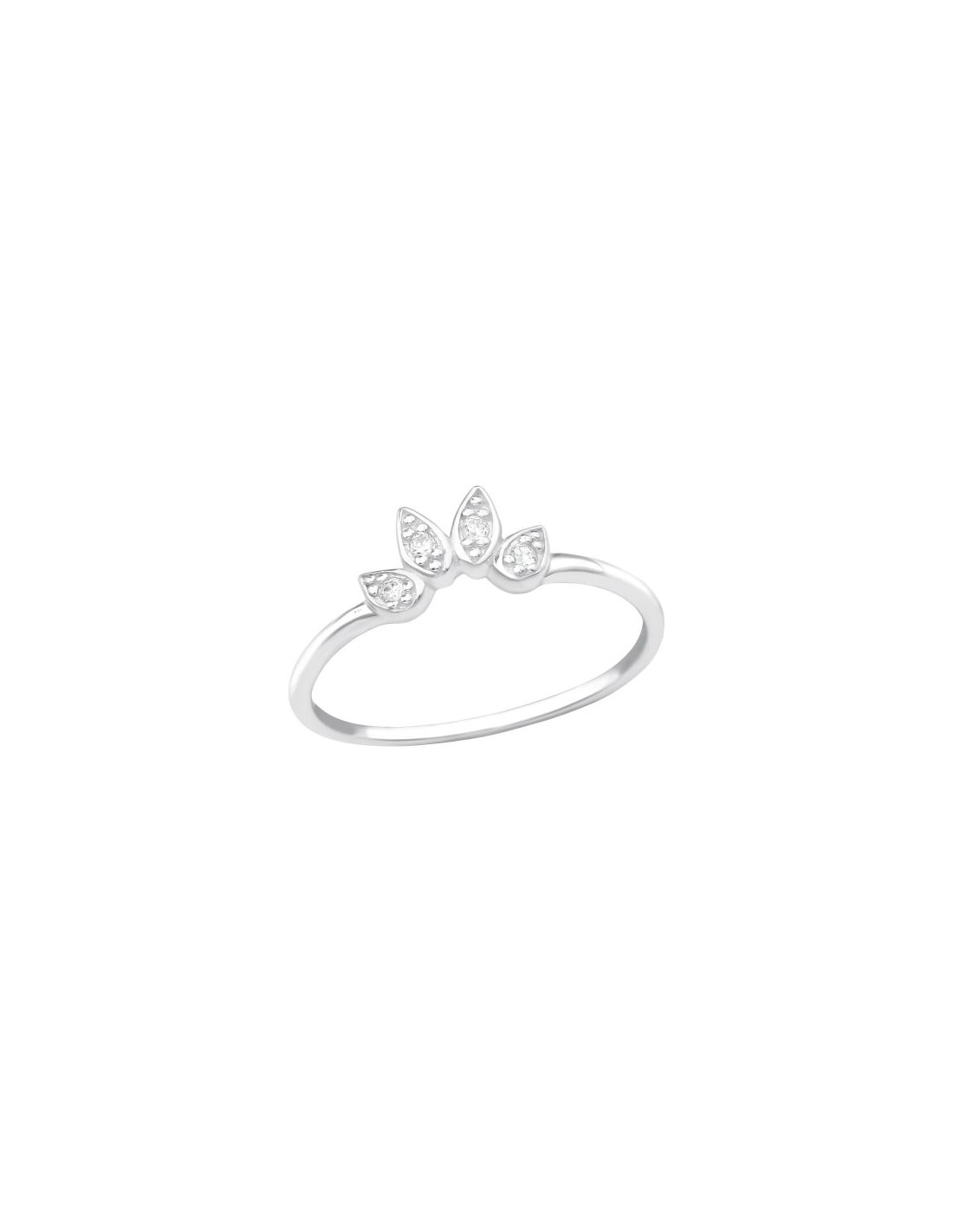 Anillo de plata 925 Leaves Talla  5