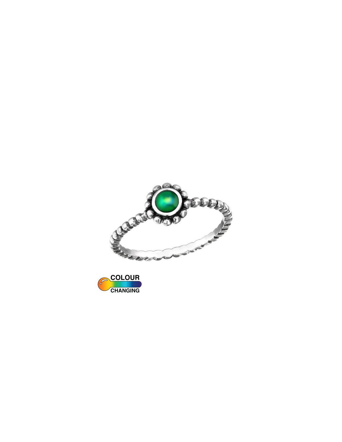 Anillo de plata 925 Oxidized Talla  7