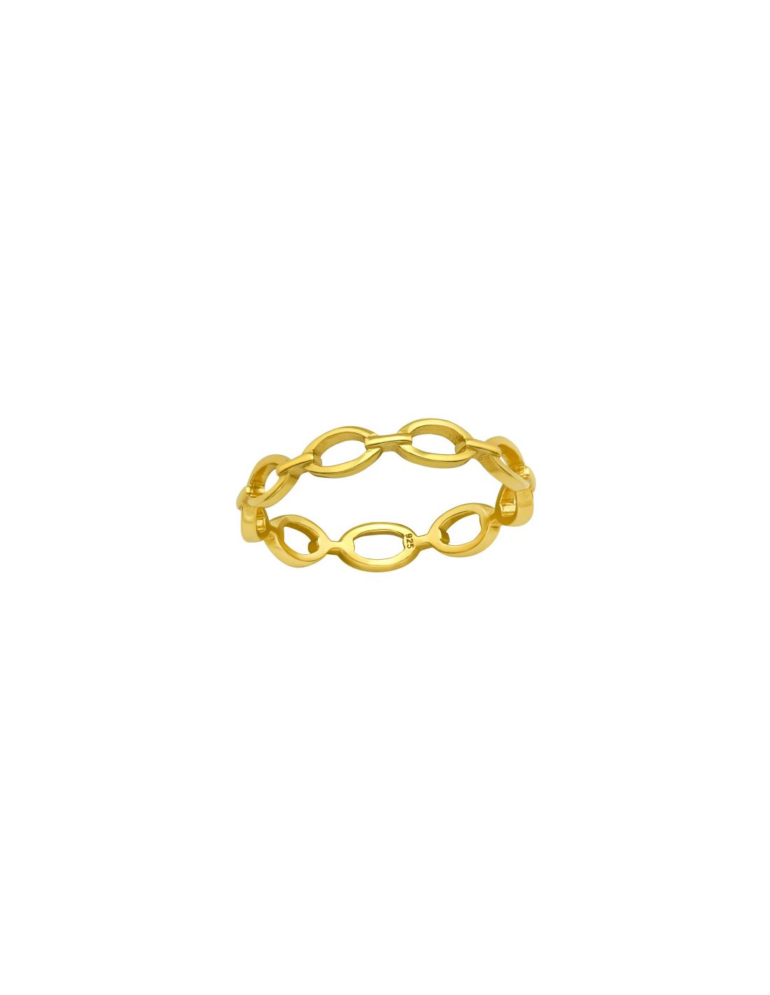 Anillo de plata 925 Chain Talla  6