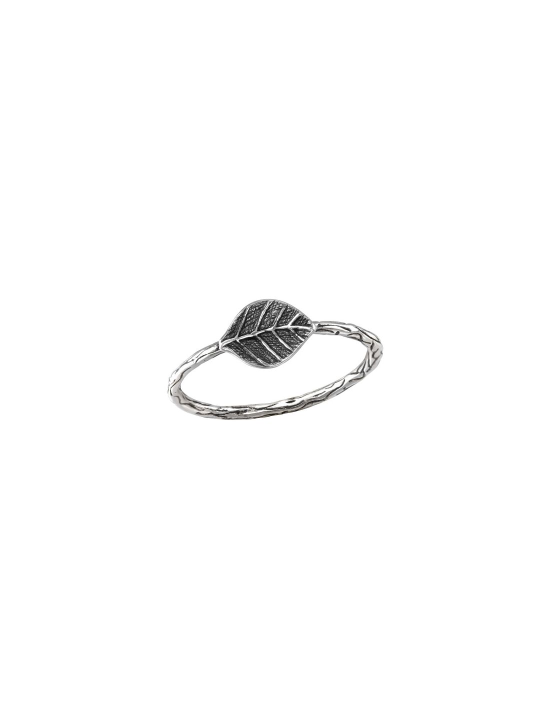 Anillo de plata 925 Leaf Talla  8