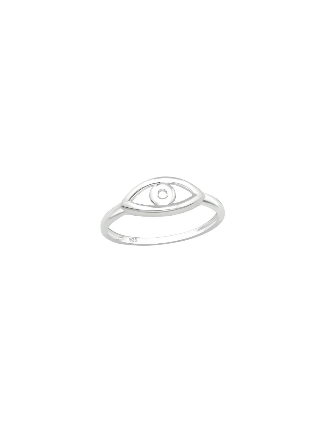 Anillo de plata 925 Evil Eye Talla  6.5