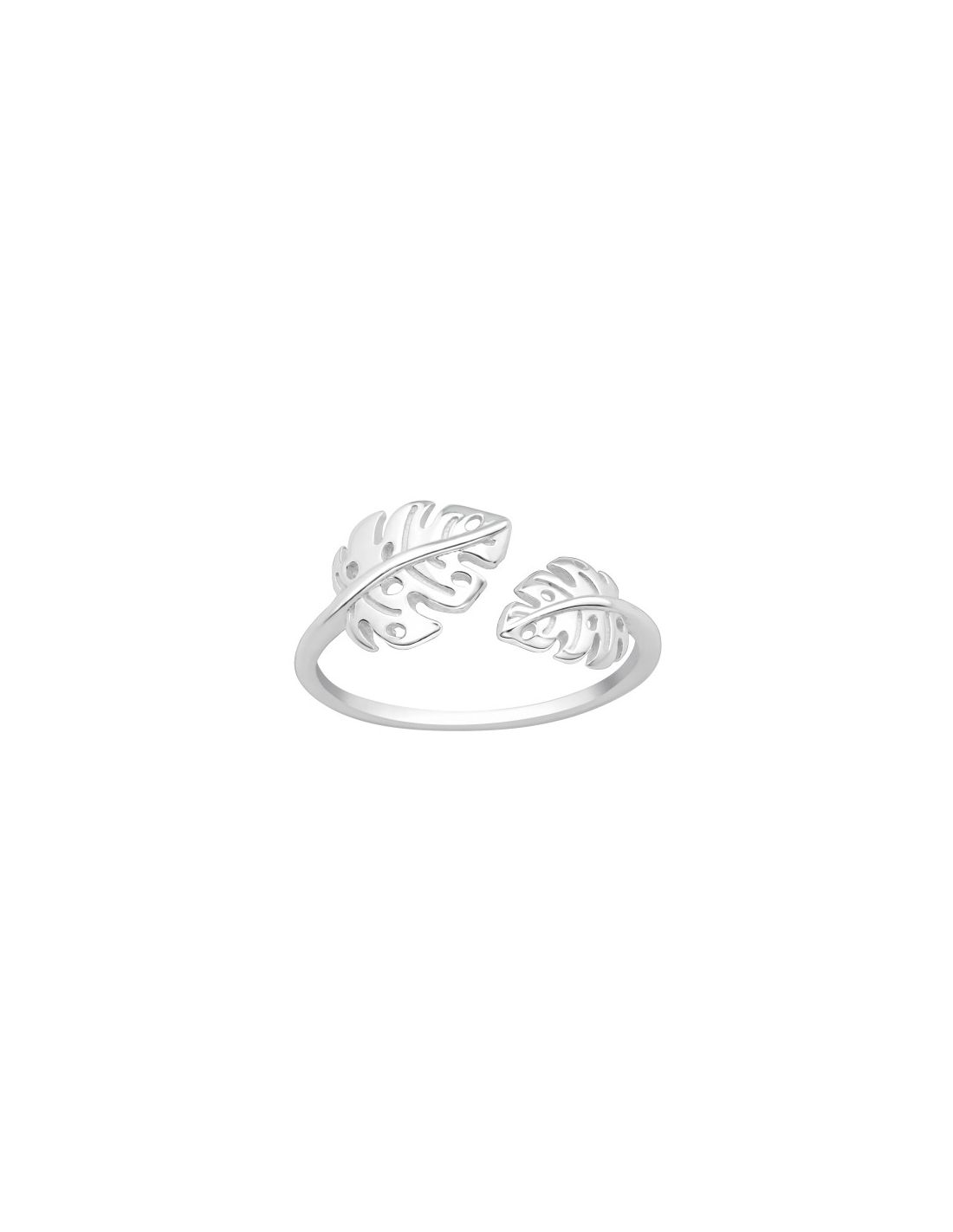 Anillo de plata 925 Leaf Talla  8