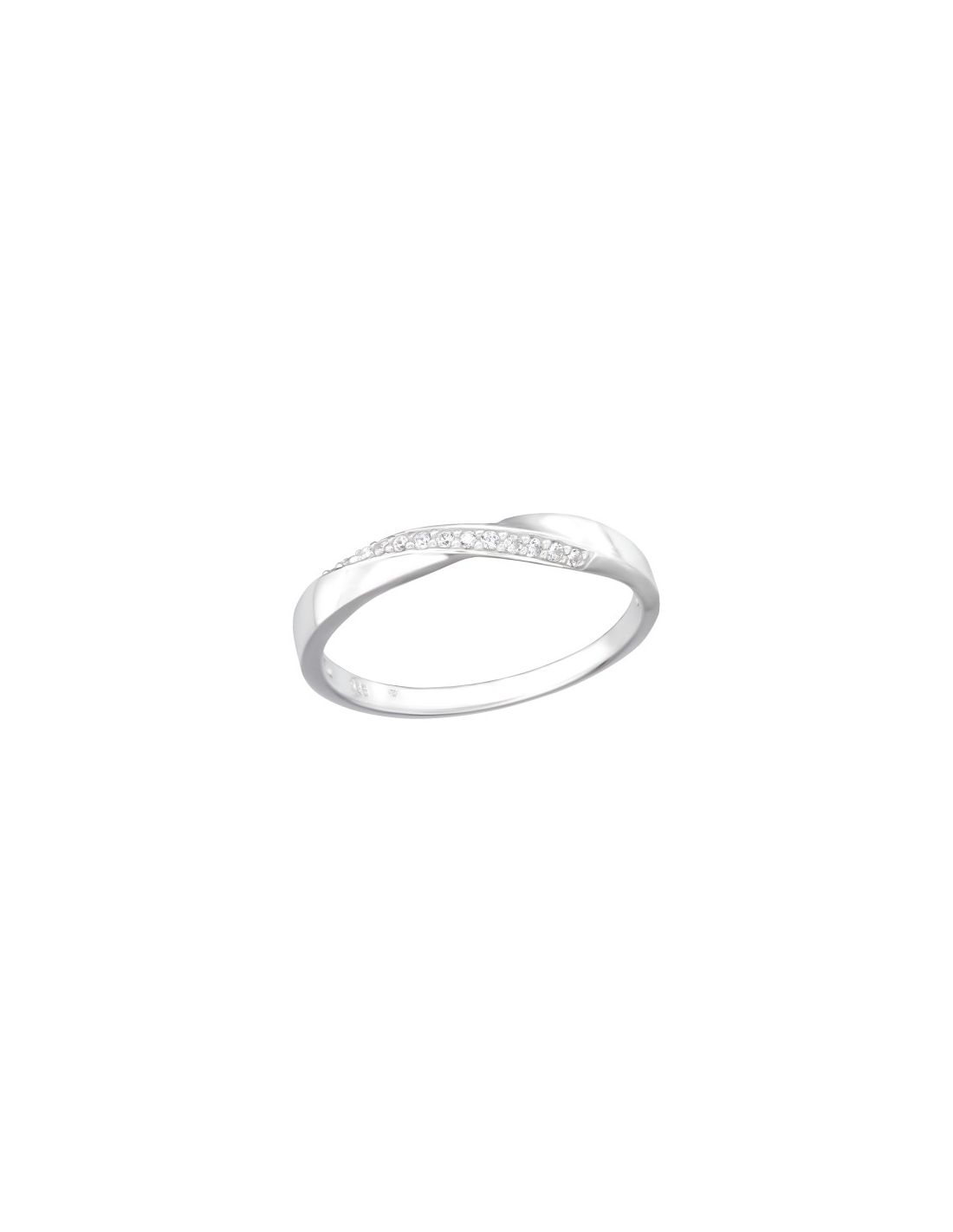 Anillo de plata 925 Intertwining...