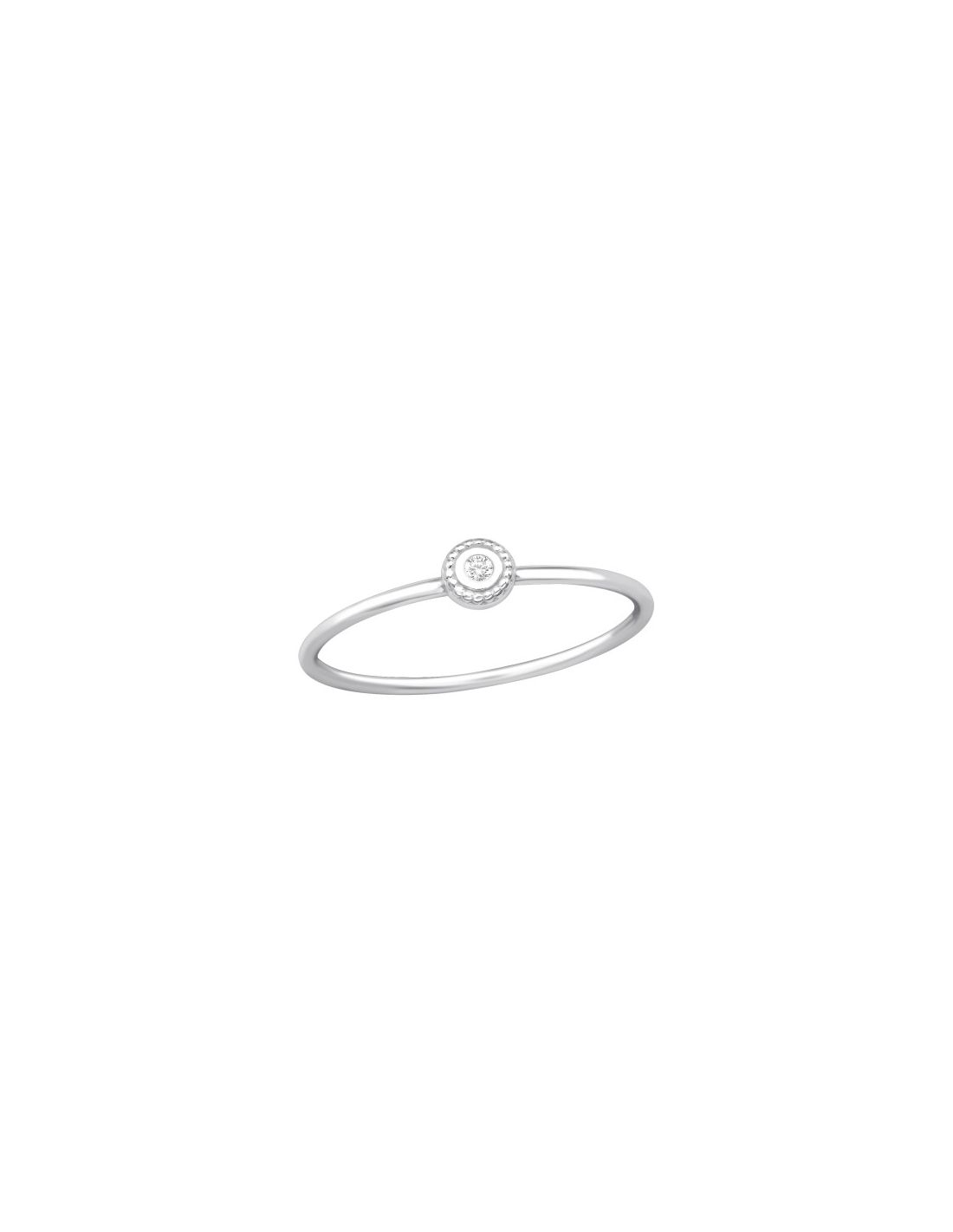 Anillo de plata 925 Round Talla  8