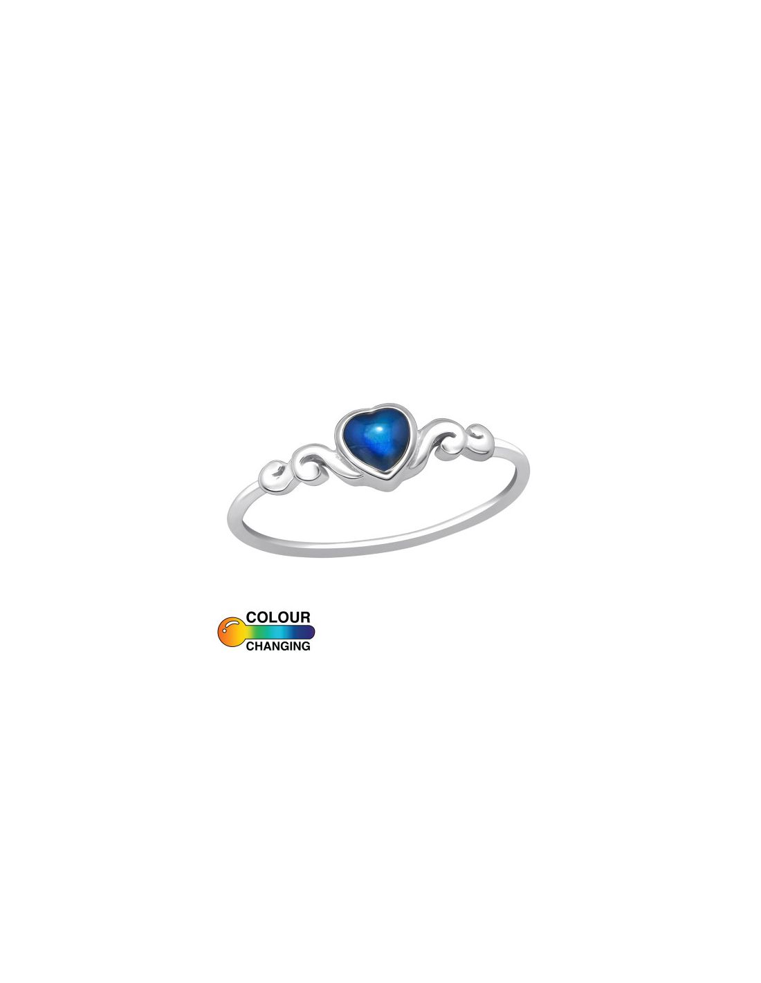 Anillo de plata 925 Heart Talla  6