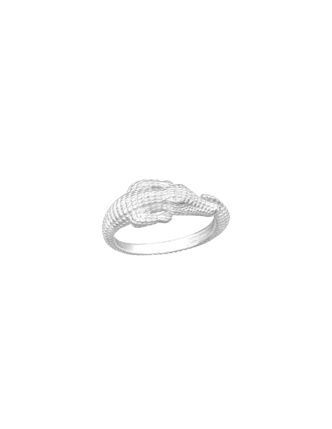 Anillo de plata 925 Crocodile Talla  8