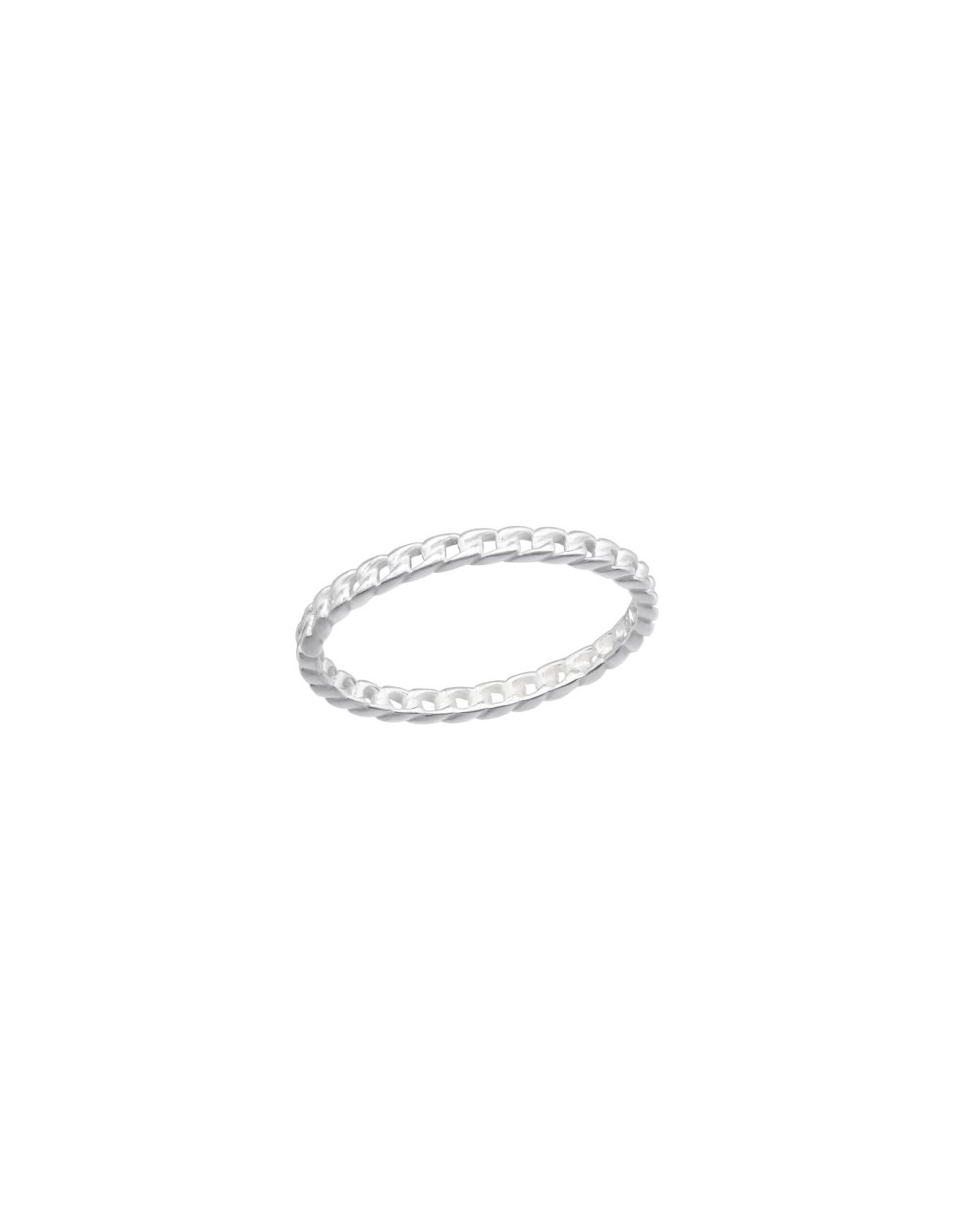 Anillo de plata 925 Chain Talla  8