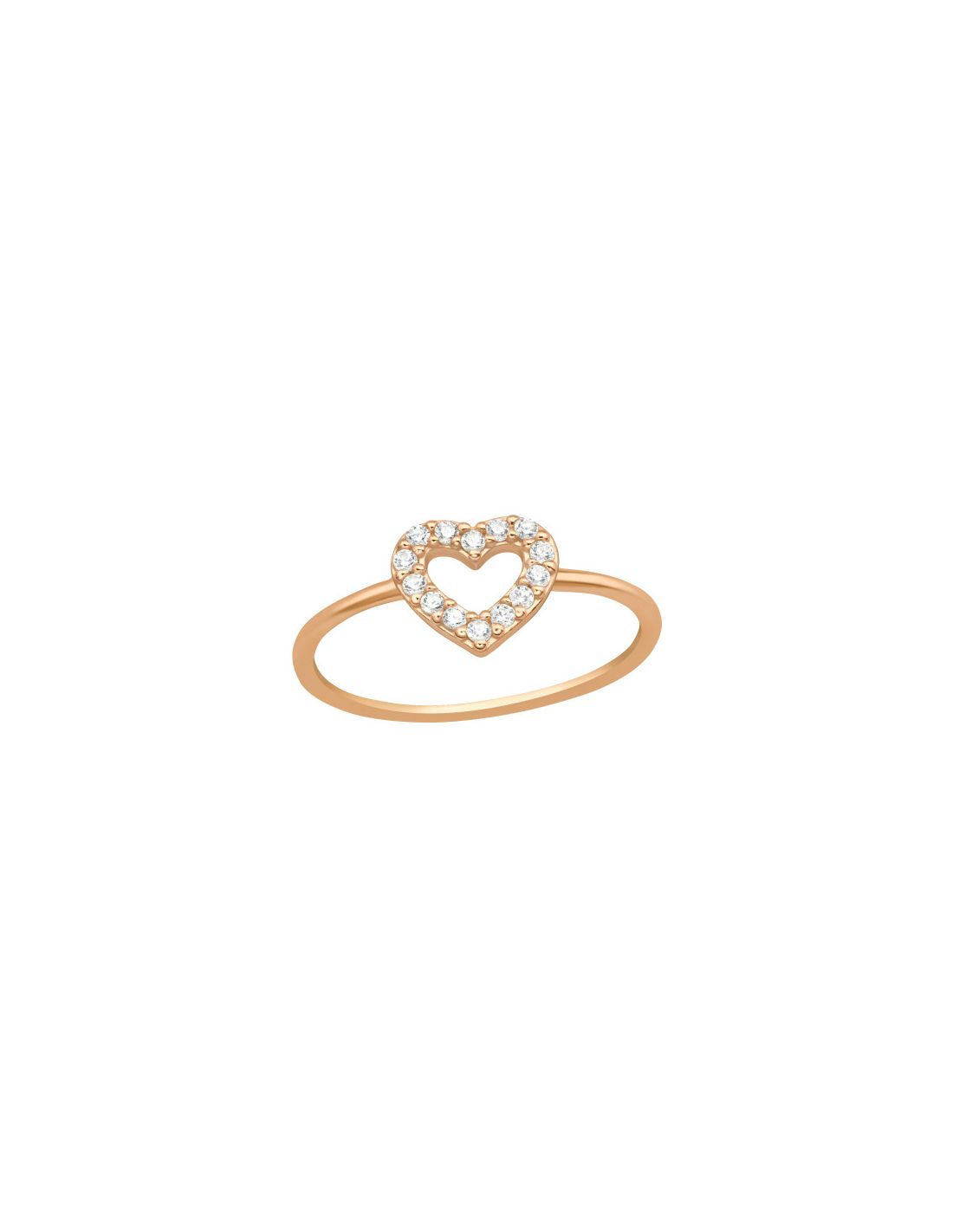 Anillo de plata 925 Heart Talla  7