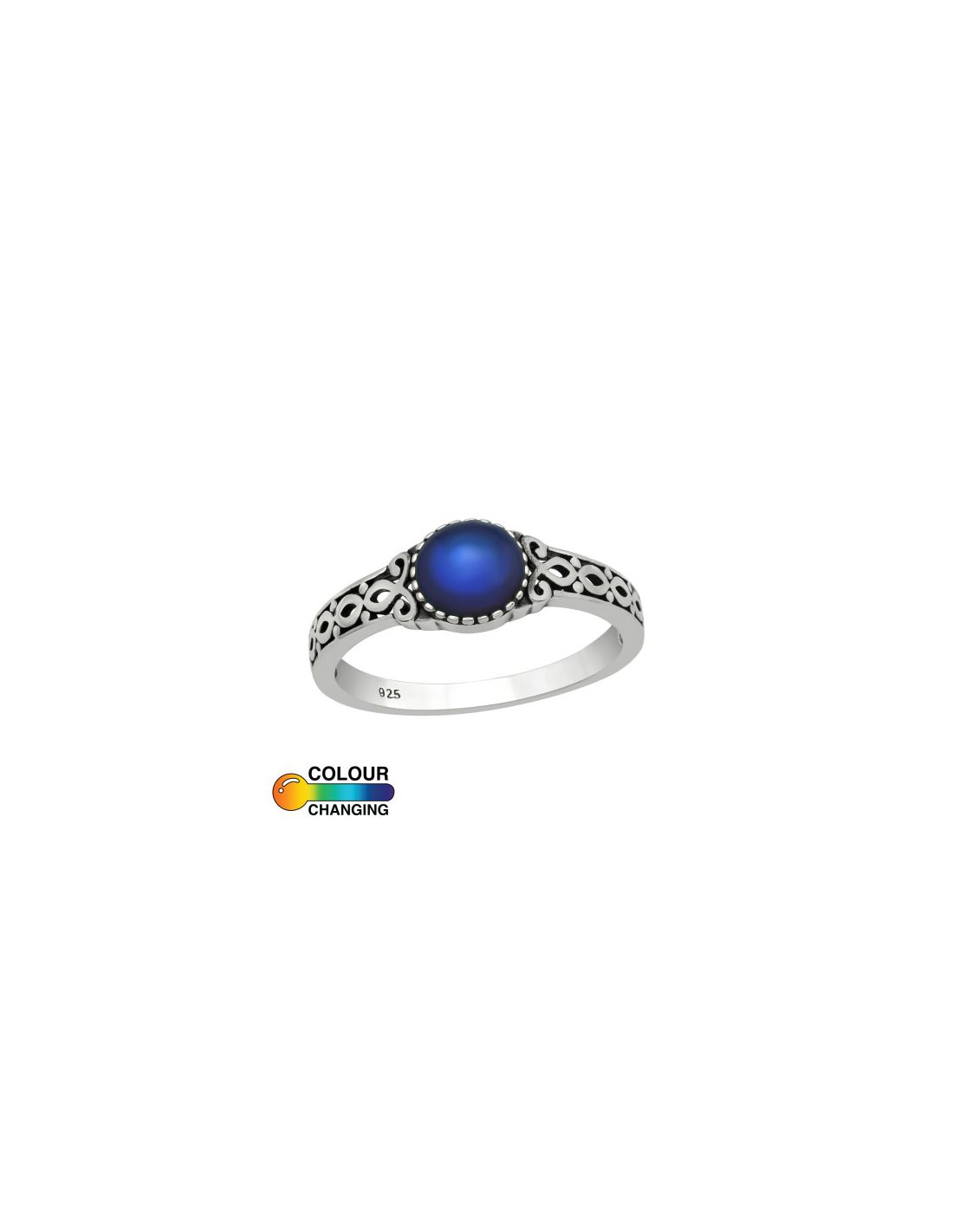 Anillo de plata 925 Braided Talla  8