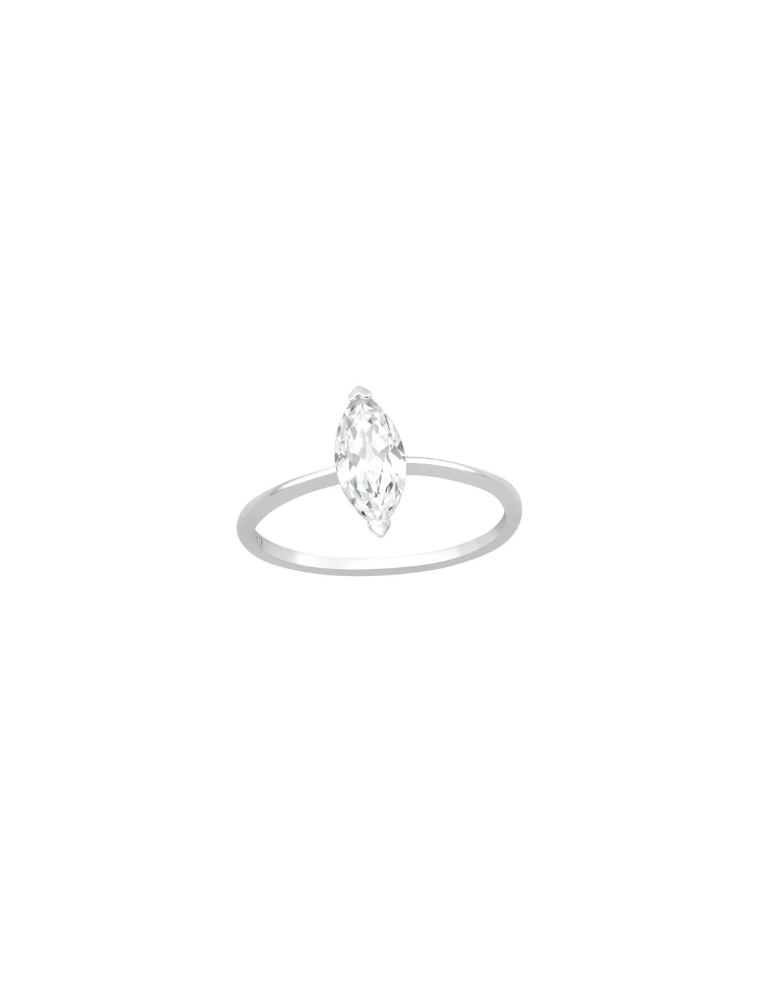 Anillo de plata 925 Marquise Talla  6