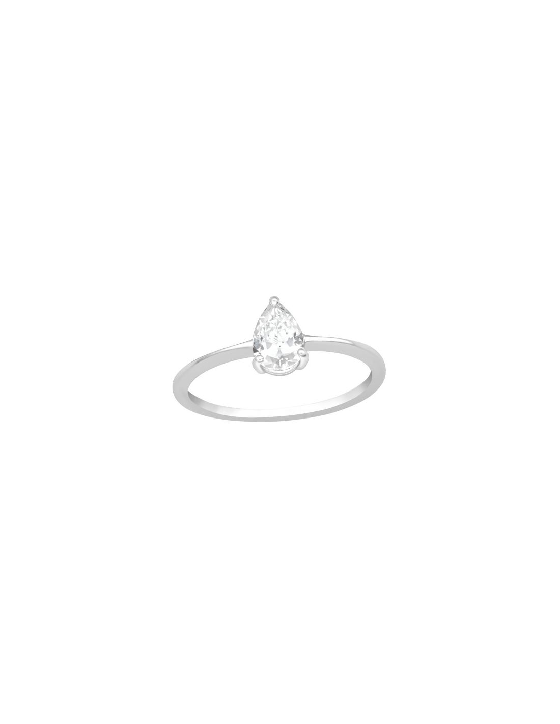 Anillo de plata 925 Pear Talla  7
