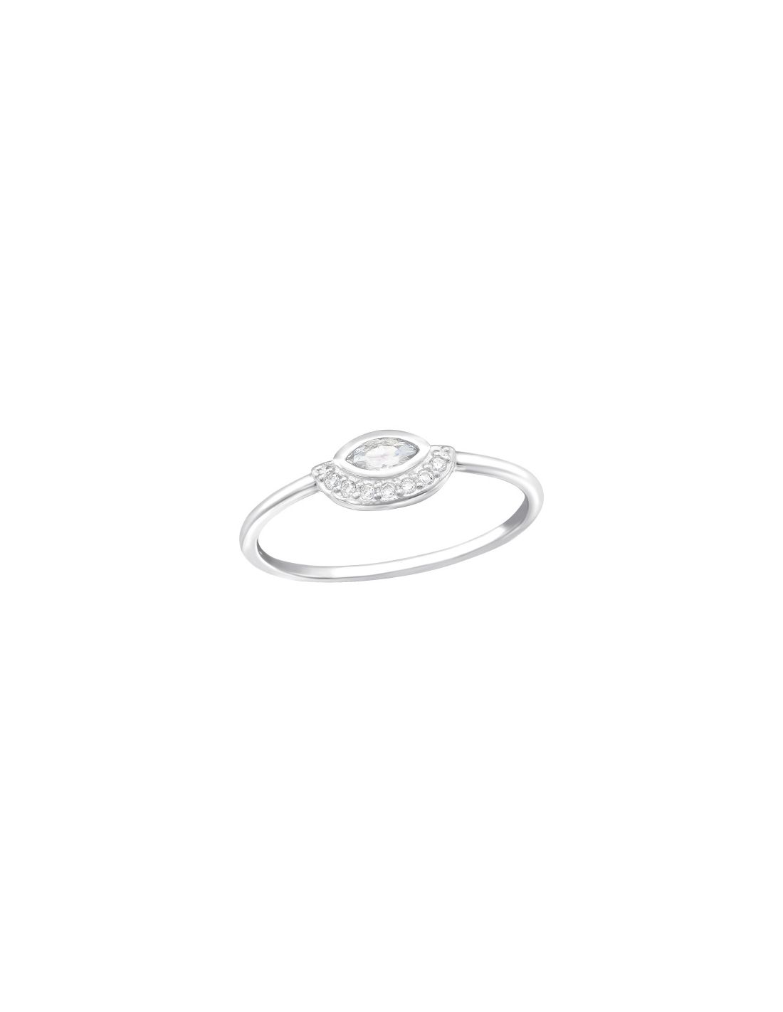 Anillo de plata 925 Evil Eye Talla  7