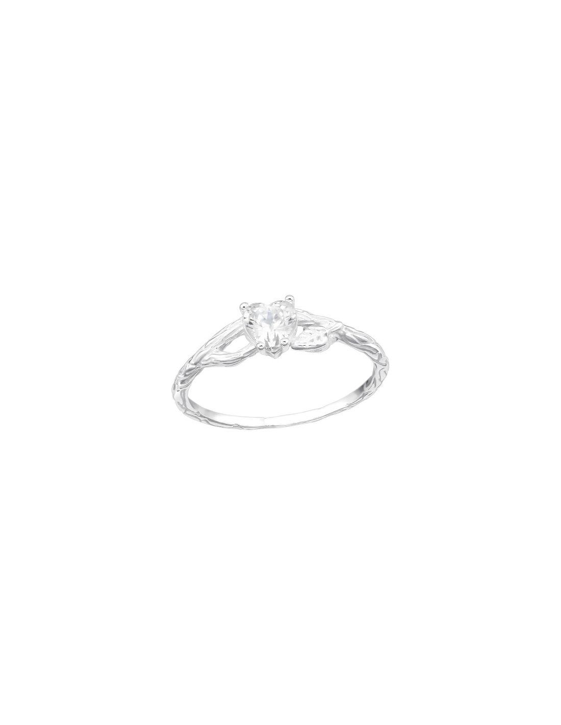Anillo de plata 925 Heart Talla  4