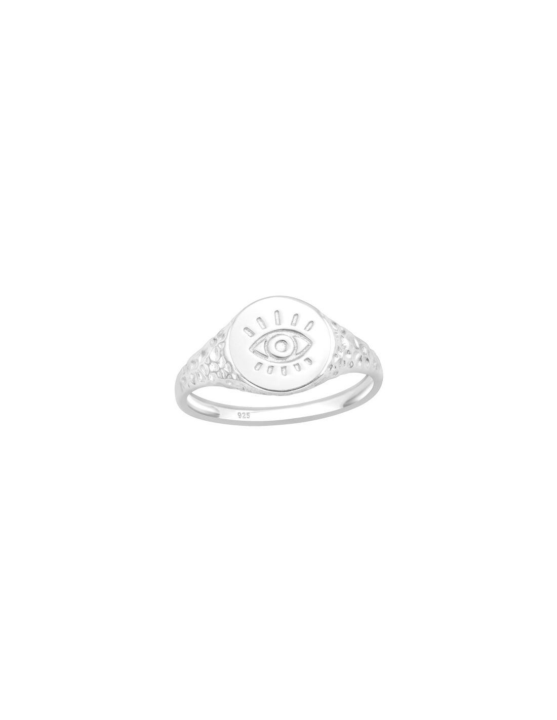 Anillo de plata 925 Evil Eye Talla  5.5