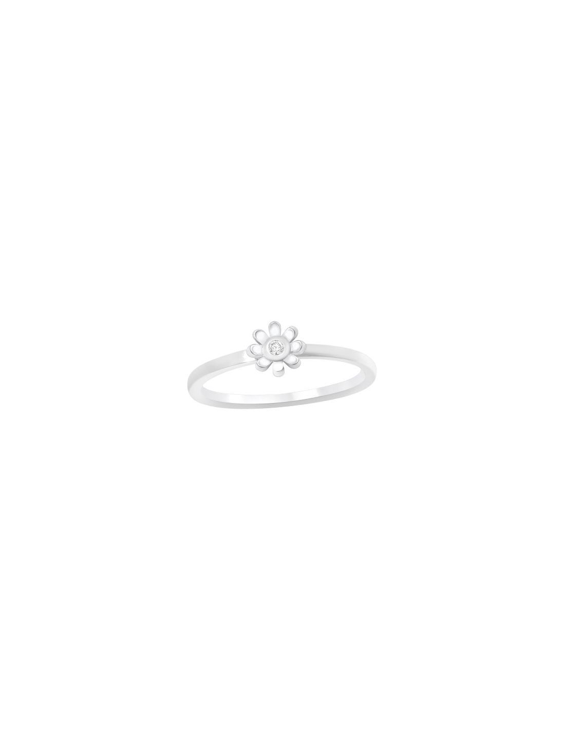 Anillo de plata 925 Flower Talla  6