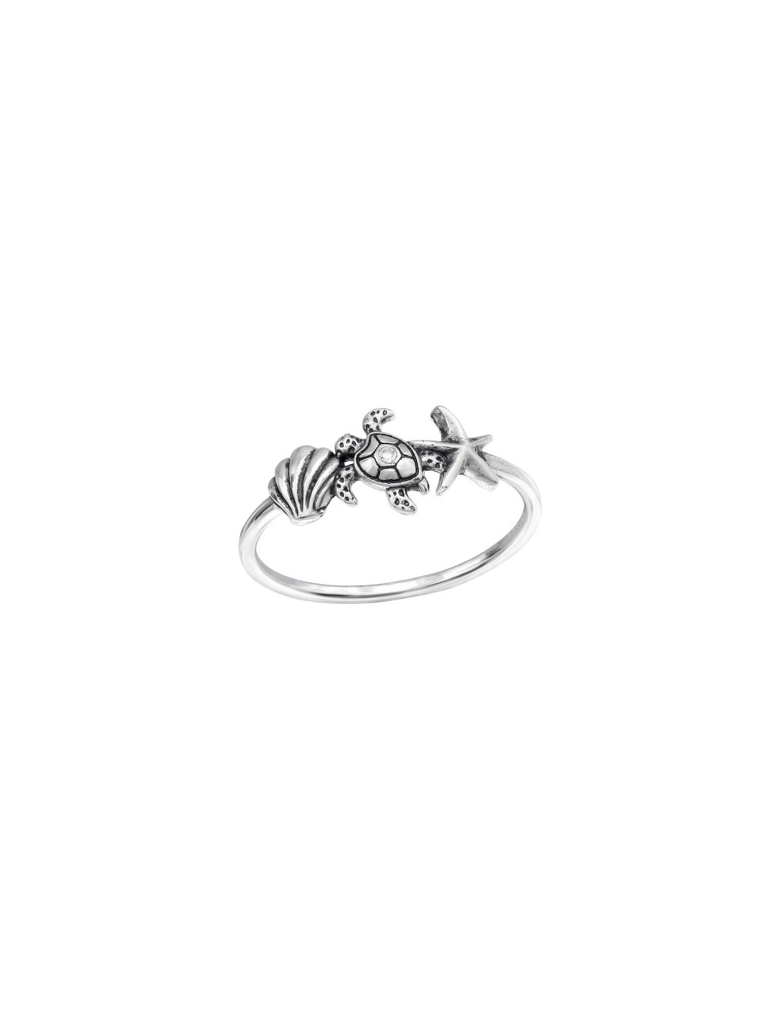 Anillo de plata 925 Beach Talla  8