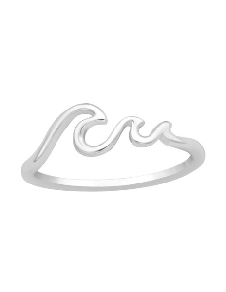 Anillo de plata 925 Wave...