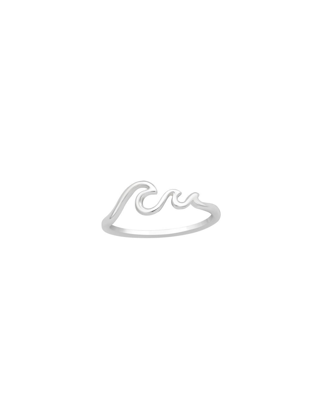Anillo de plata 925 Wave Talla  6