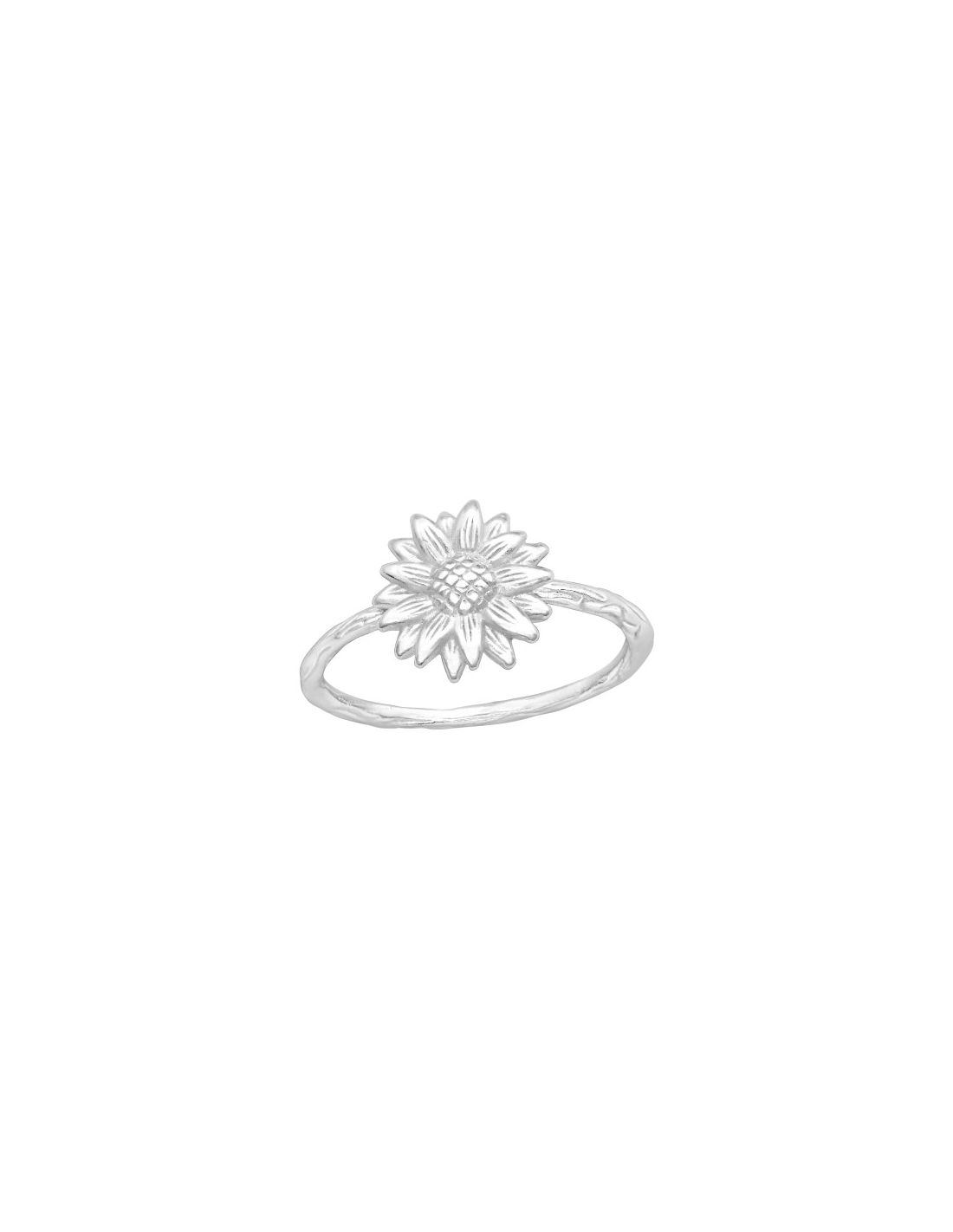 Anillo de plata 925 Flower Talla  8