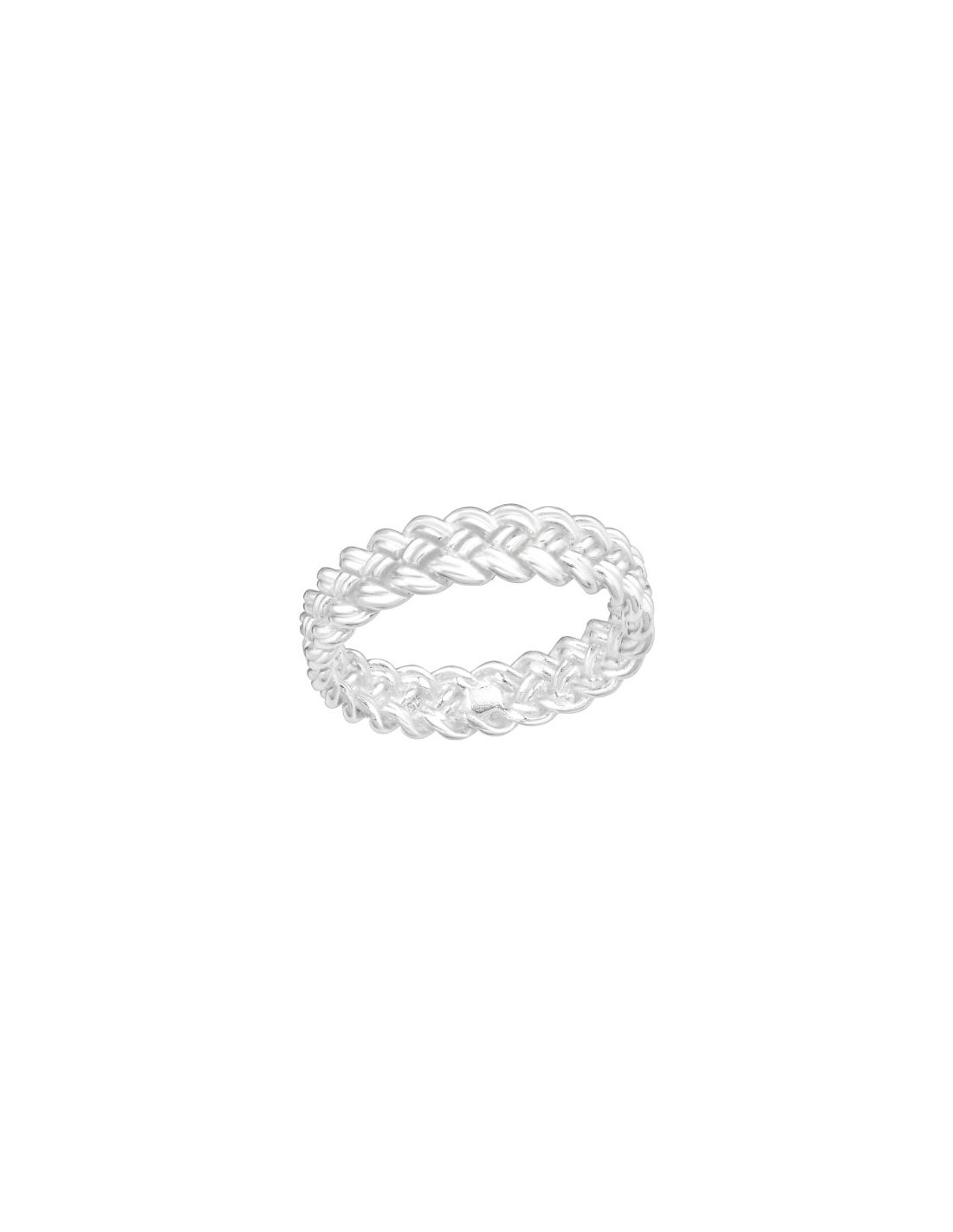 Anillo de plata 925 Braided Talla  7