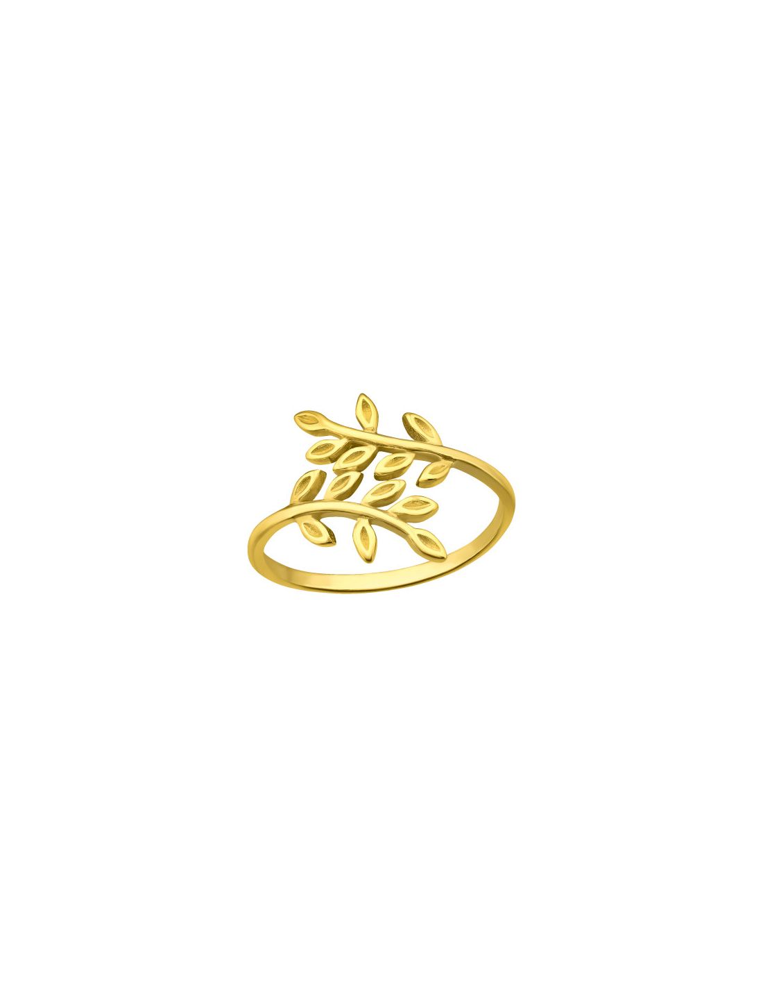 Anillo de plata 925 Olive Leaf Talla  7