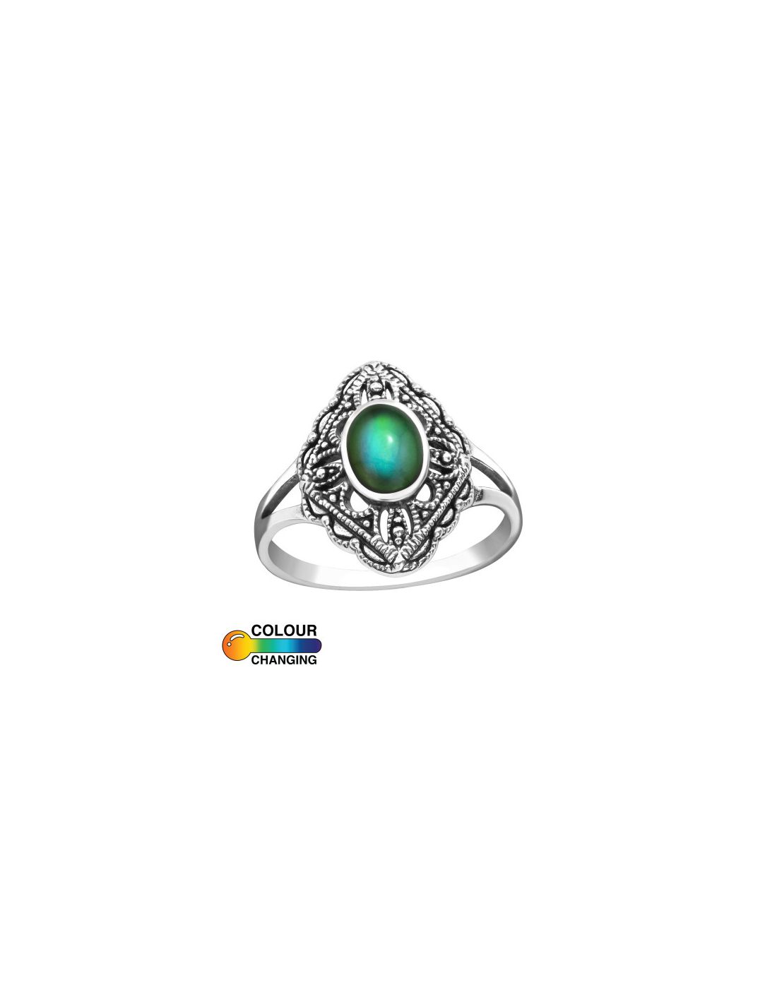 Anillo de plata 925 Antique Talla  8