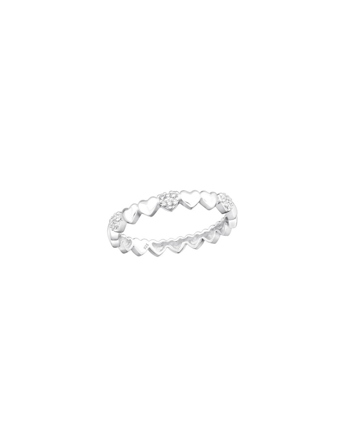 Anillo de plata 925 Heart Talla  7