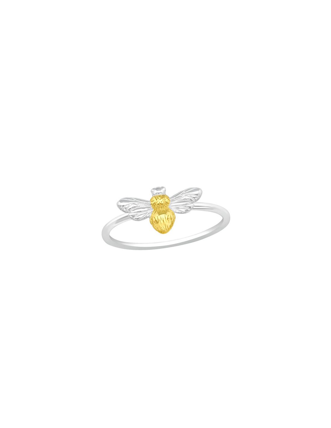 Anillo de plata 925 Bee Talla  8.5