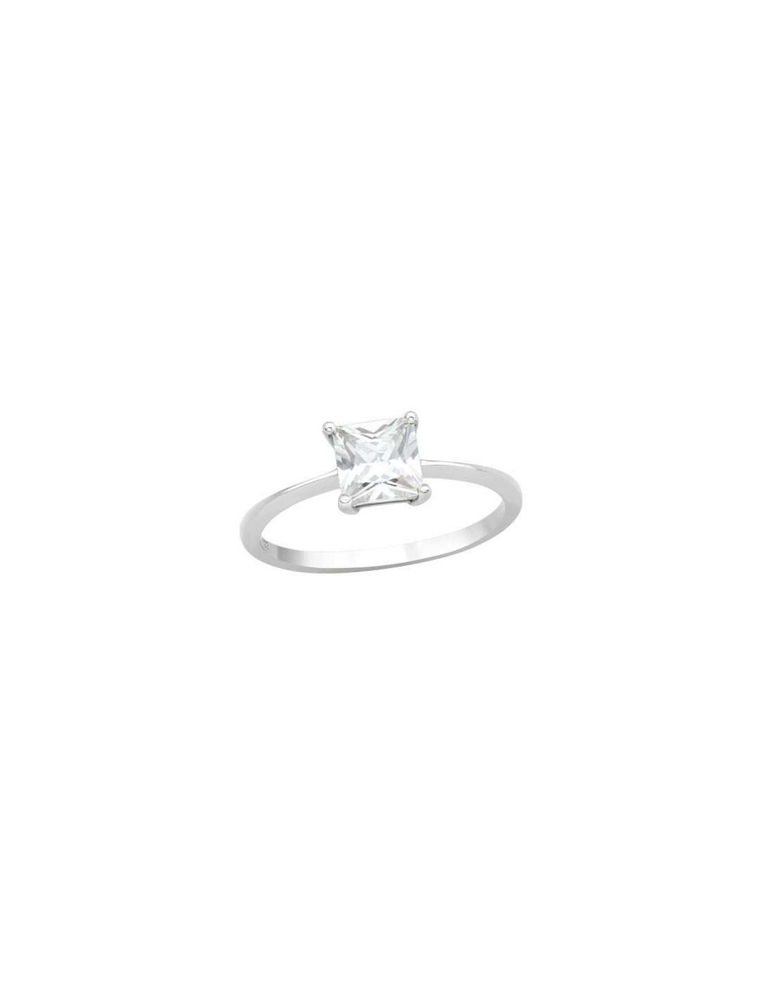 Anillo de plata 925 Square Talla  7