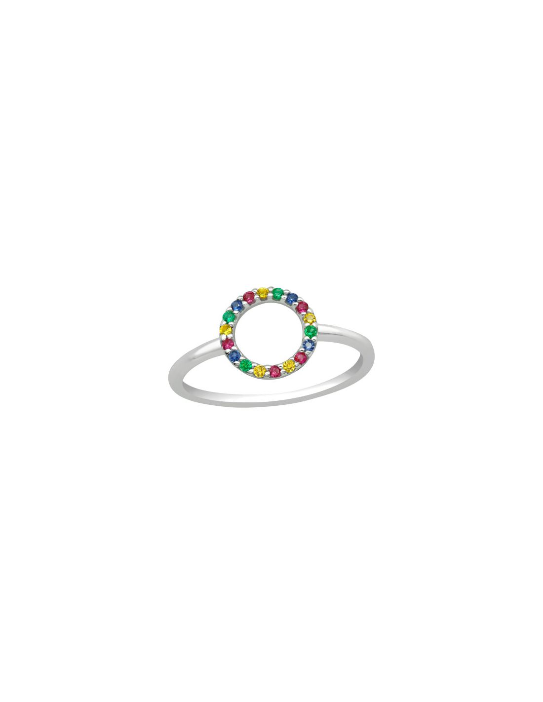 Anillo de plata 925 Round Talla  7