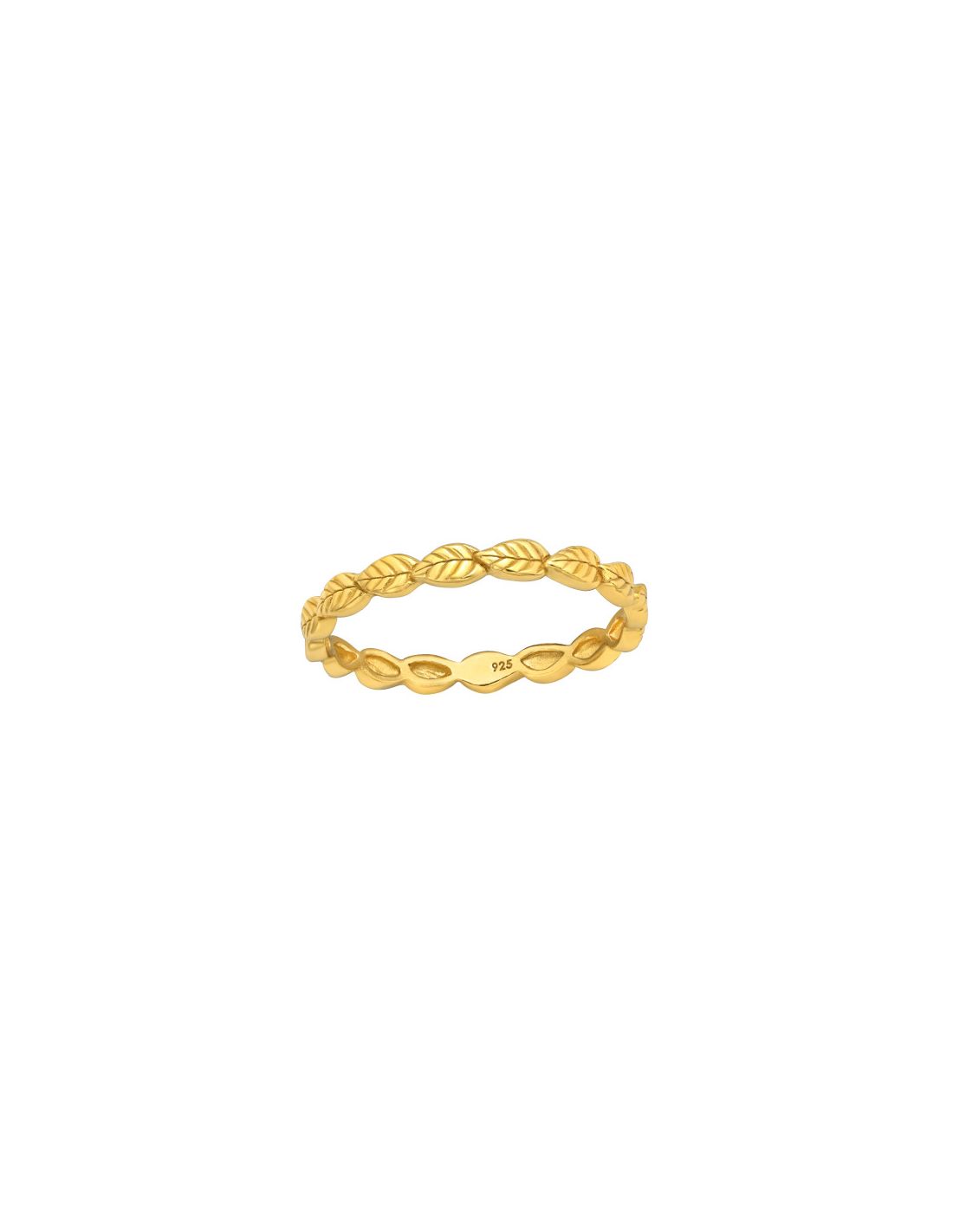 Anillo de plata 925 Leaves Talla  7