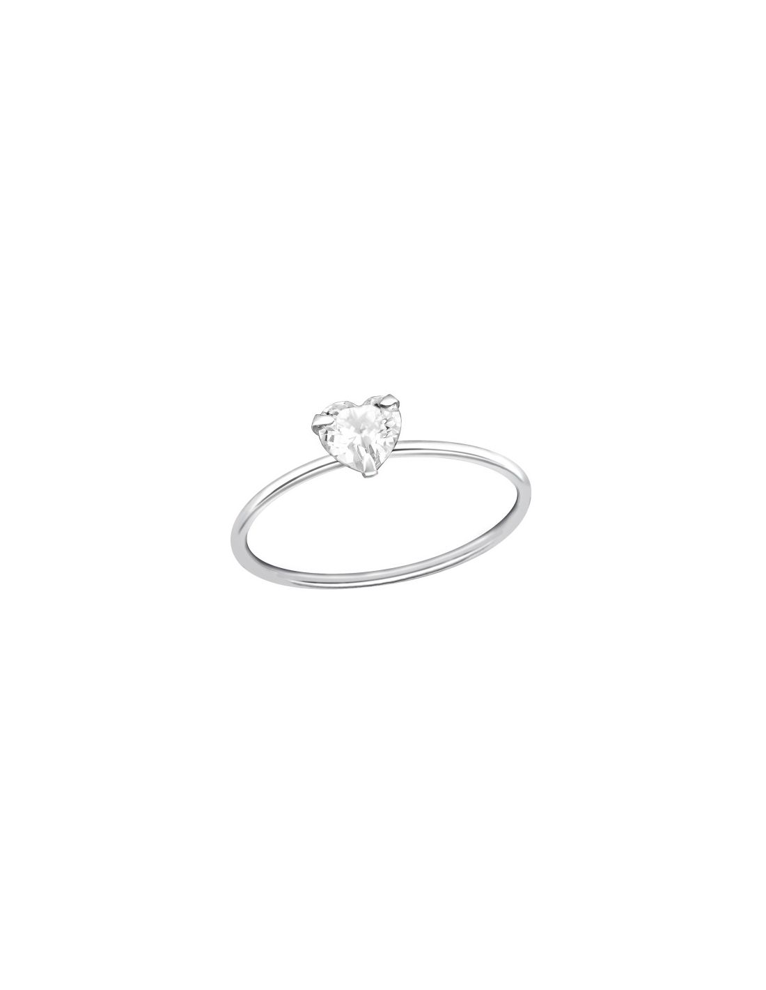 Anillo de plata 925 Heart Talla  7