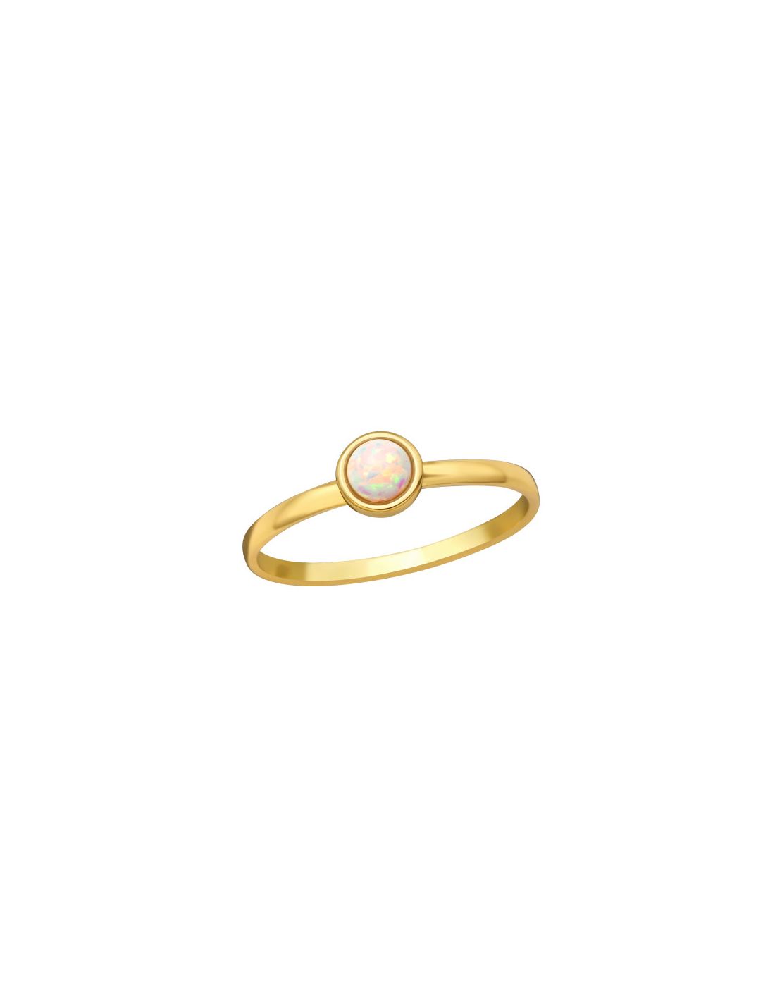 Anillo de plata 925 Round Talla  8