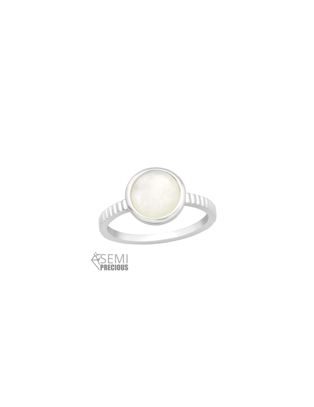 Anillo de plata 925 Round Talla  6