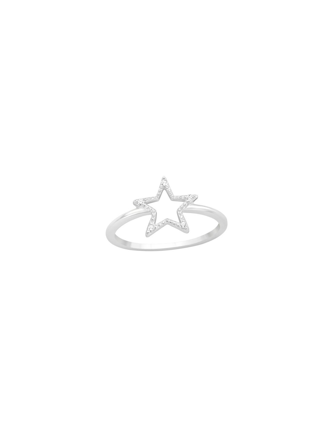 Anillo de plata 925 Star Talla  6